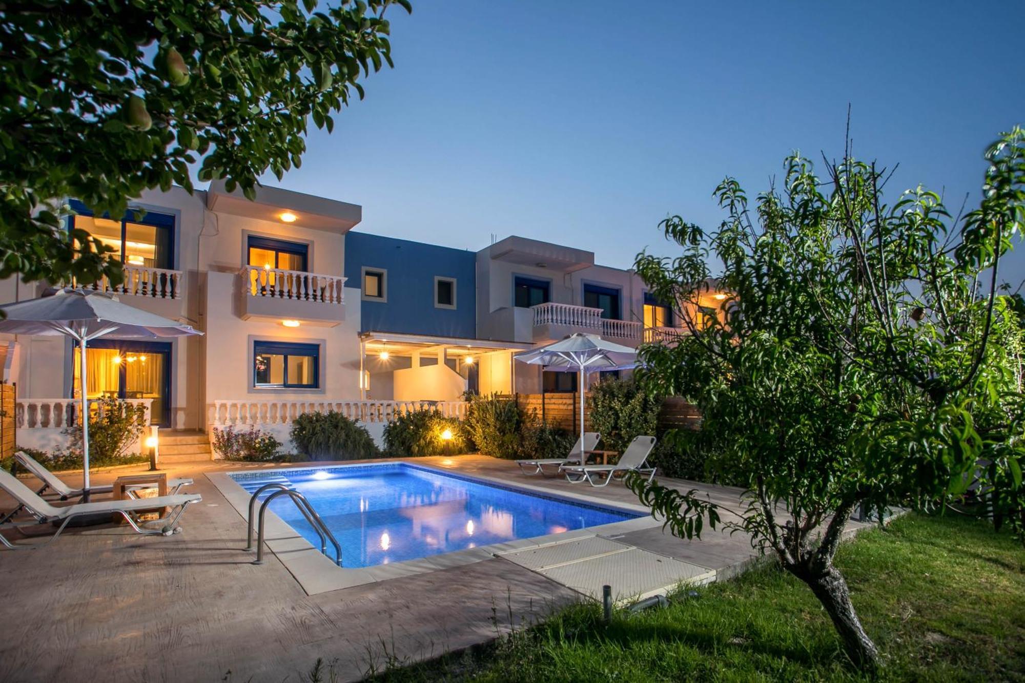 Rita Mare Seafront Villas Heated Pools Gennadi Eksteriør billede